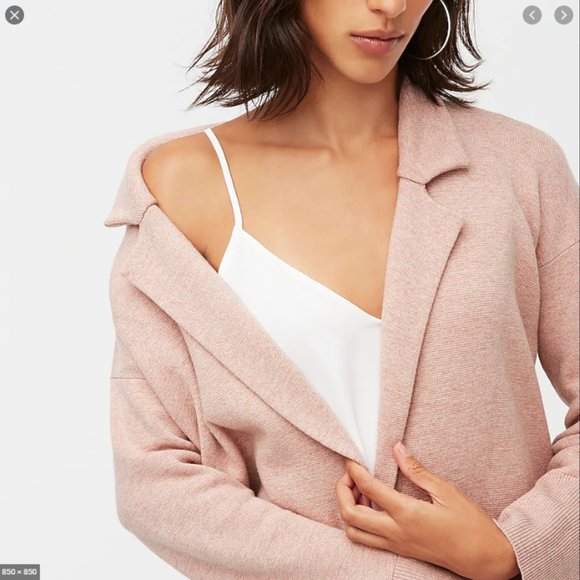 Ella open-front long sweater-blazer - Picture 8 of 15